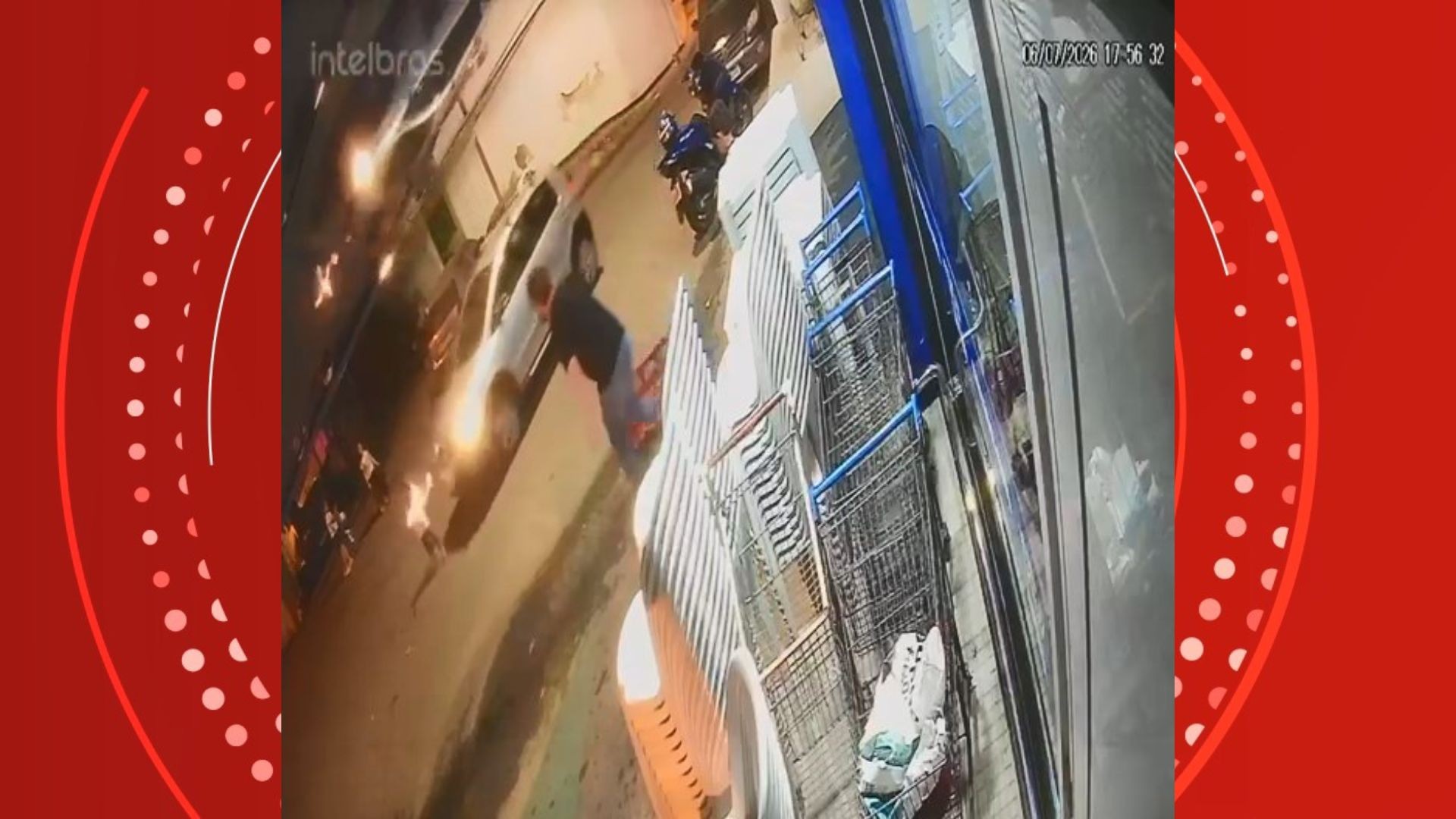 VÍDEO: criança de 4 anos é atropelada ao atravessar rua correndo e sofre apenas um arranhão no ES