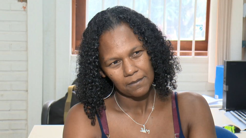 Alessandra Souza Silva disse que se sentiu humilhada com fala de promotor durante audiência no Espírito Santo — Foto: Reprodução/TV Gazeta