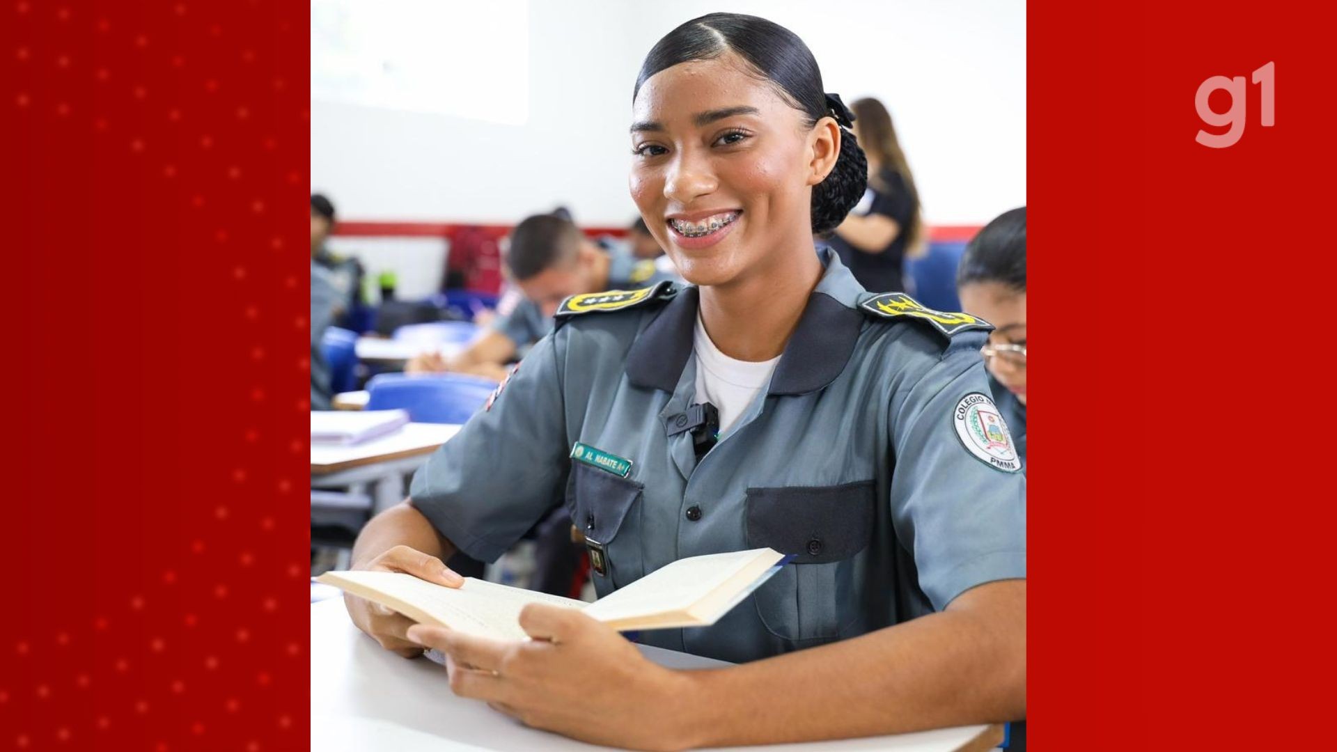 Aluna do Colégio Militar Tiradentes 38, em Paço do Lumiar, vence concurso nacional de redação