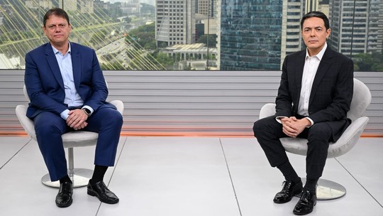 ASSISTA: SP1 entrevista Tarcísio de Freitas, candidato à reeleição