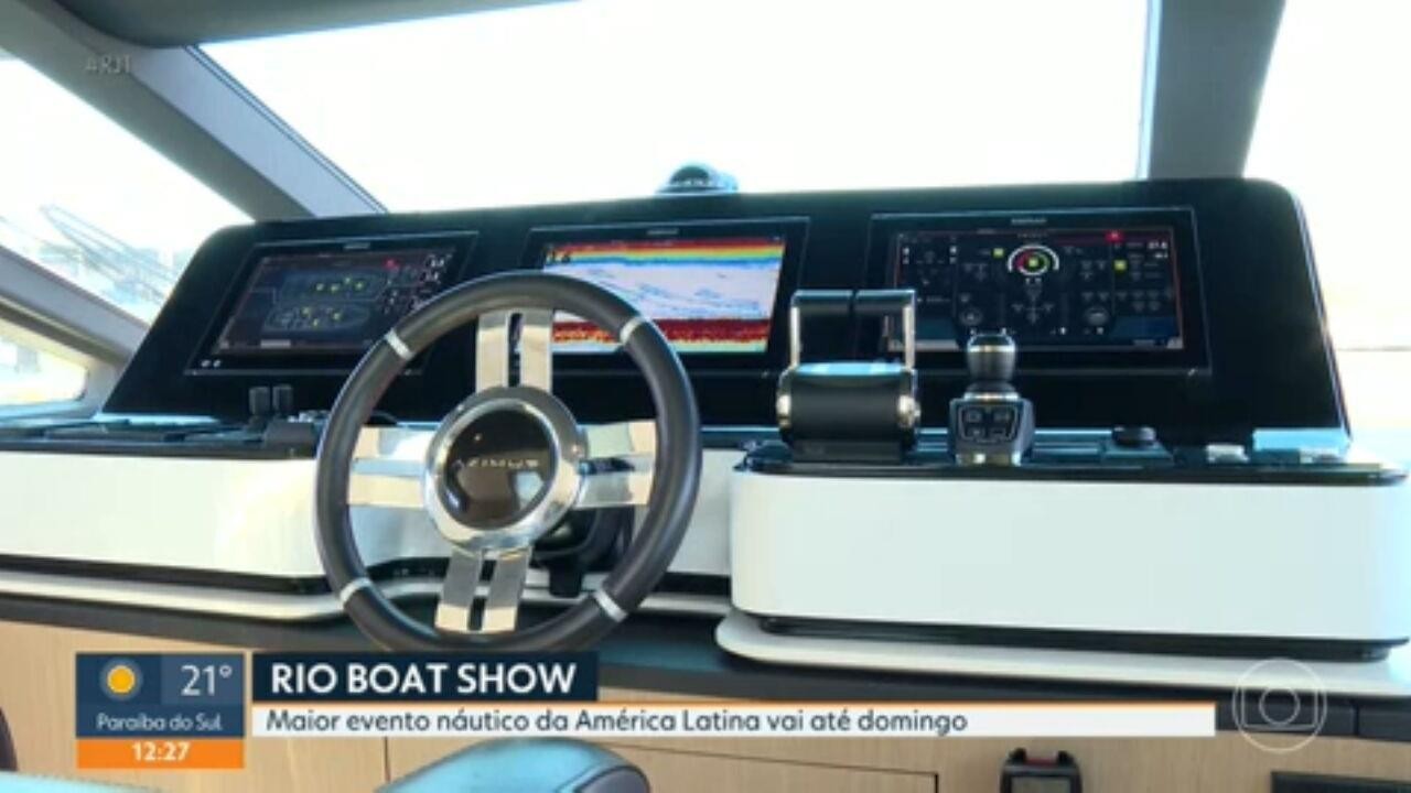 Rio Boat Show 2025 vai até domingo na Marina da Glória com exposição de embarcações e novidades do setor