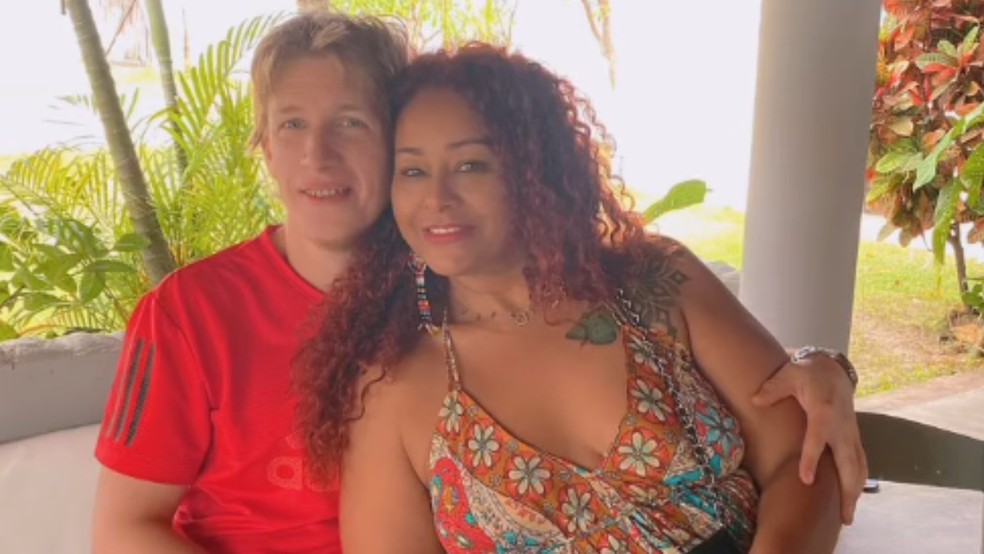 Casal aproveitava as férias no Ceará quando sofreram a tentativa de assalto e a mulher foi morta. — Foto: Reprodução