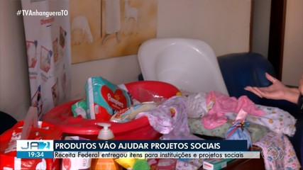 Receita Federal entrega itens para instituições e projetos sociais; saiba mais