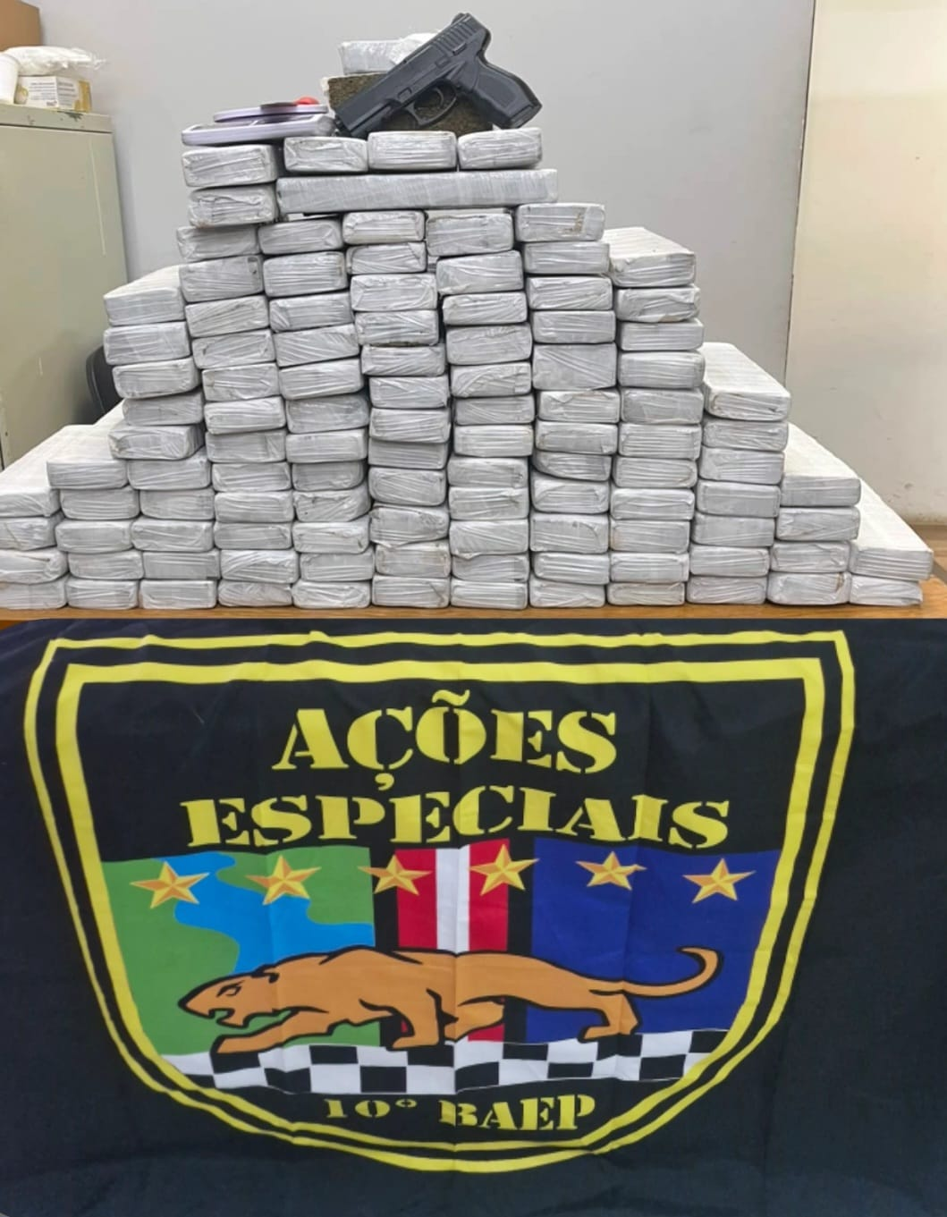 Motorista de aplicativo é preso com mais de 75 kg de maconha e carro furtado em Nova Odessa 