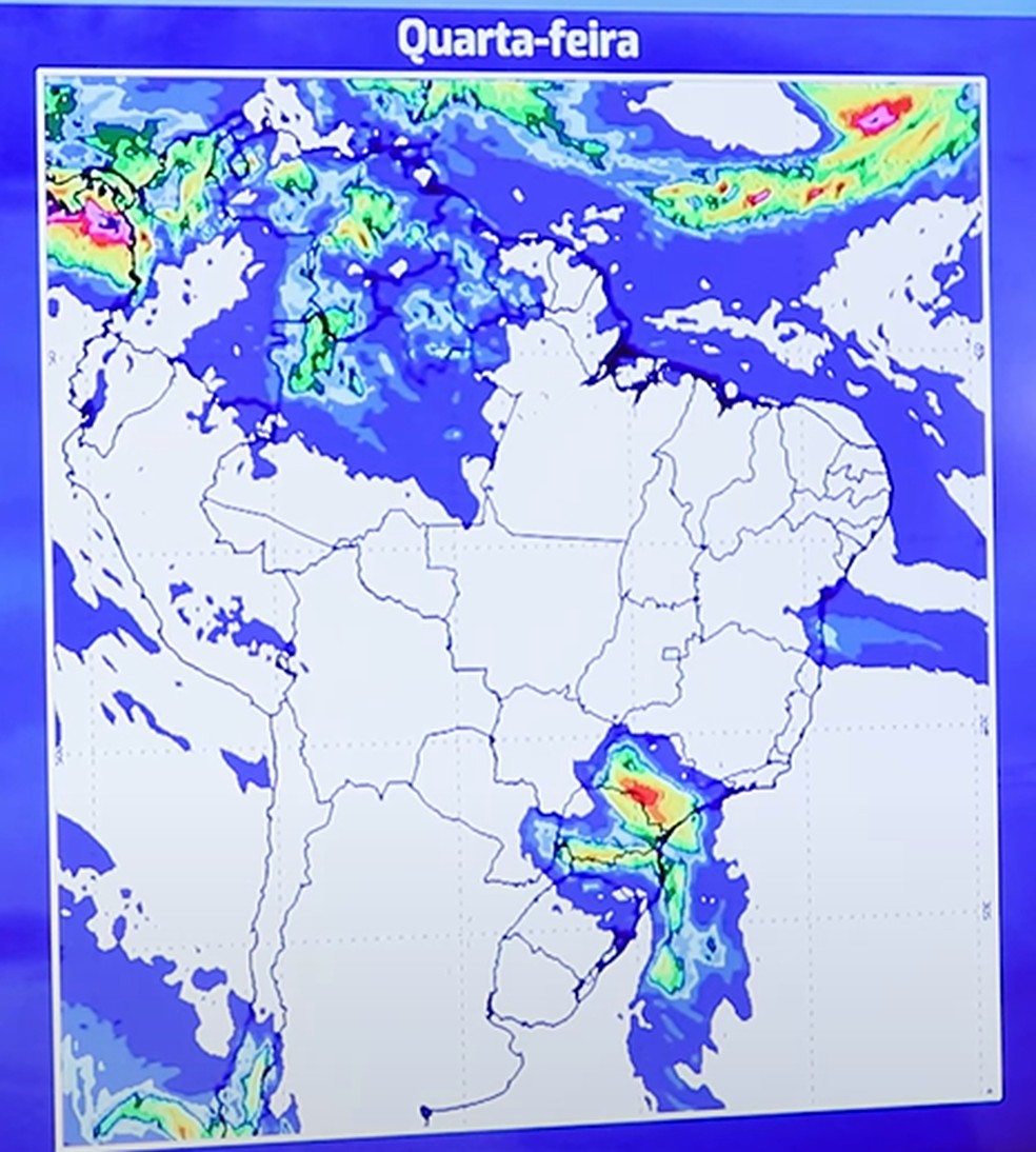 INMET divulga a previsão climática para os próximos 6 meses no Brasil