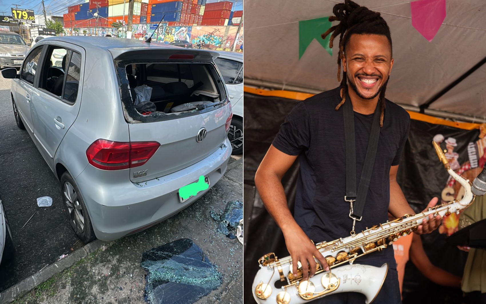 Músico tem dois saxofones e uma flauta furtados em Salvador; prejuízo é de R$ 10 mil