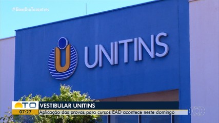 TO Graduado: Vestibular para cursos EAD da Unitins acontece neste domingo (30)