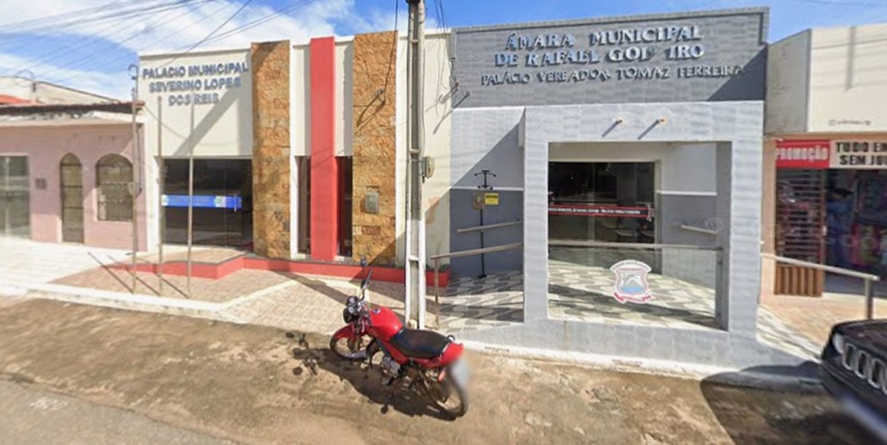 Denúncia foi realizada na Câmara de Vereadores de Rafael Godeiro, RN — Foto: Google Maps/Reprodução