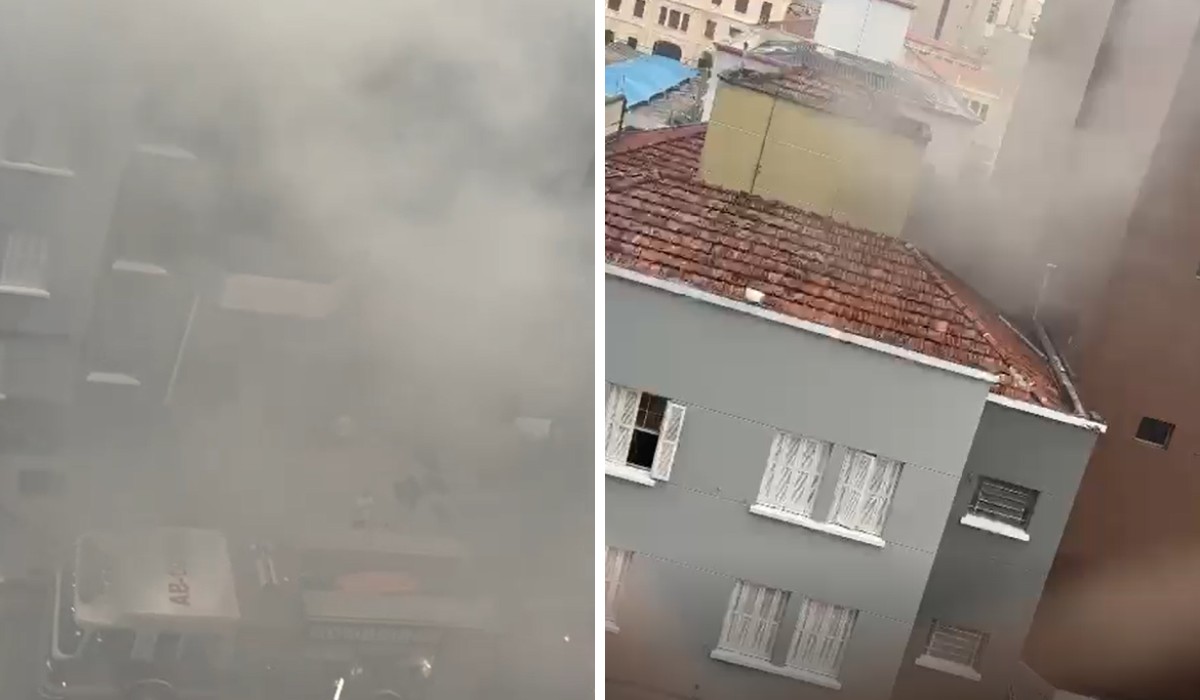 Incêndio atinge apartamento na Avenida Francisco Glicério, em Campinas
