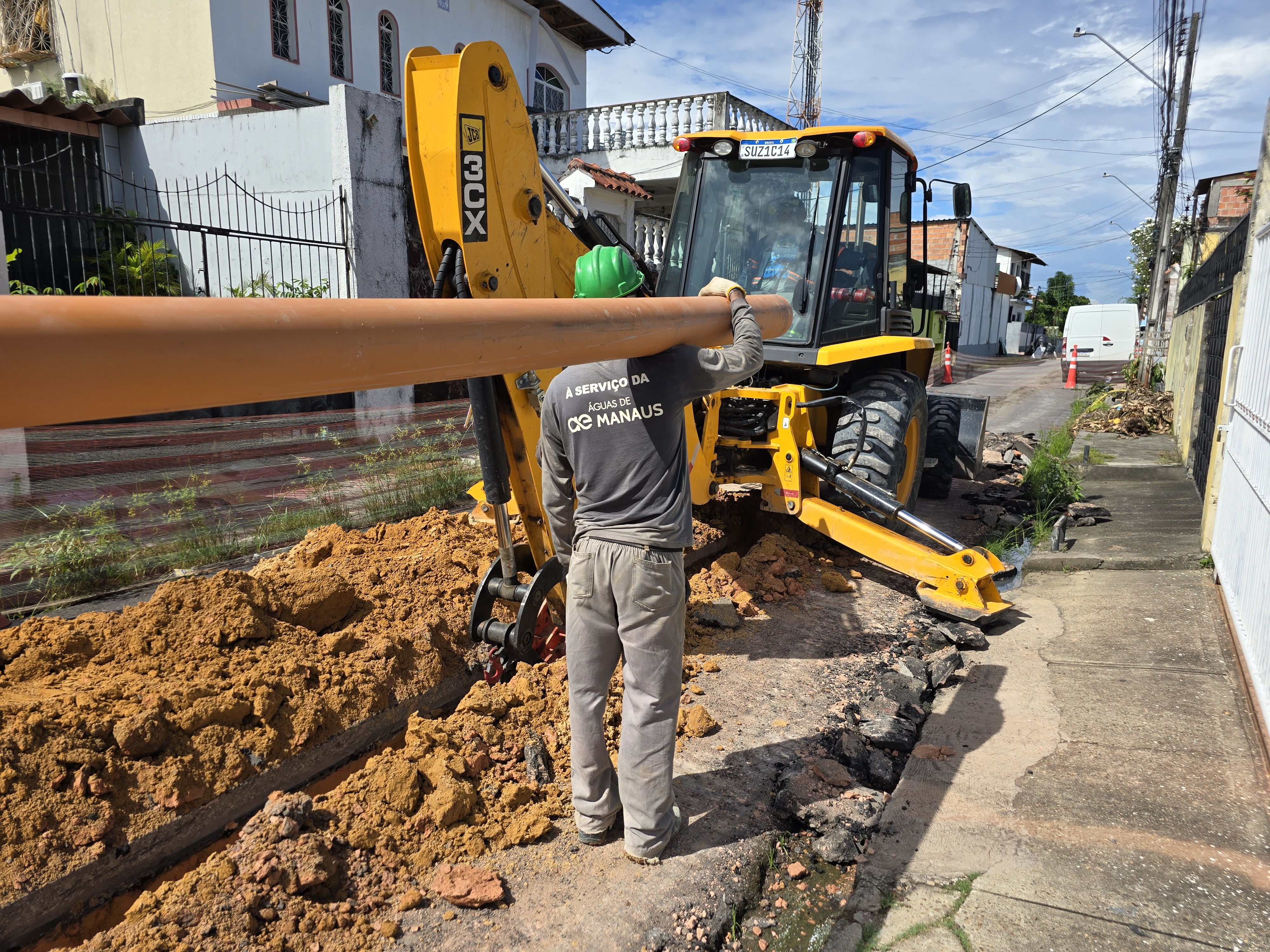Trata Bem Manaus: Confira o cronograma semanal de obras de esgoto em 13 bairros da cidade