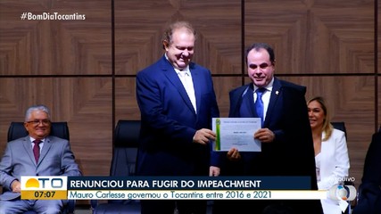 Relembre a trajetória política do ex-governador do Tocantins Mauro Carlesse
