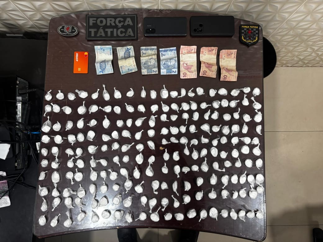 Adolescentes são apreendidos com 200 porções de cocaína em Macapá