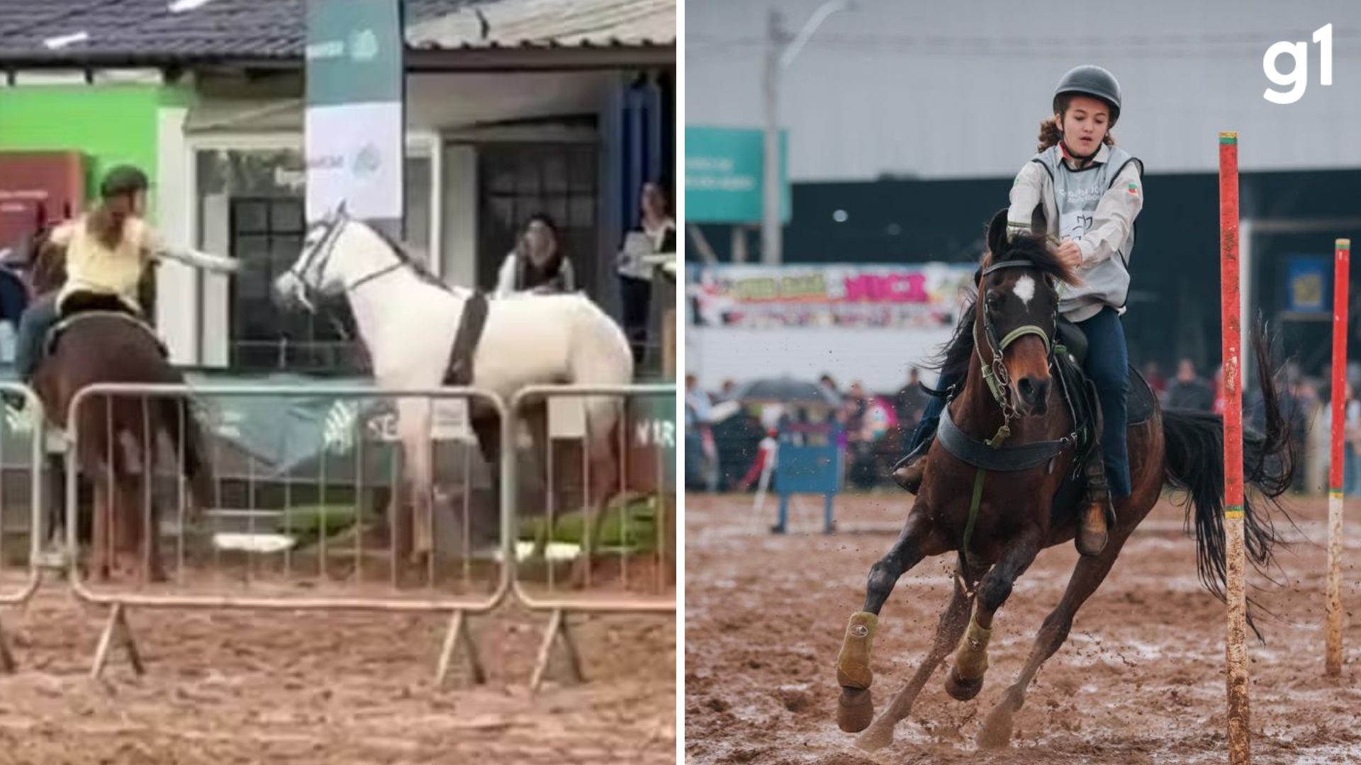 'Cheia de atitude': Quem é a menina de 12 anos que controlou cavalo desgovernado no RS