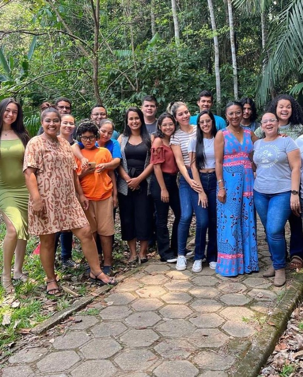 Alunos do projeto Panc, da Ufac estudam plantas com potencial alimentício — Foto: Arquivo pessoal