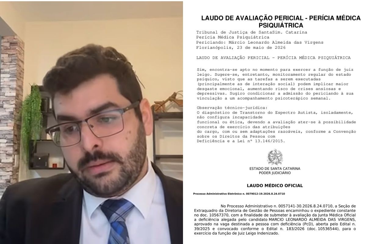 Advogado autista passa em vaga para juiz em concurso, mas tem nomeação barrada por tribunal