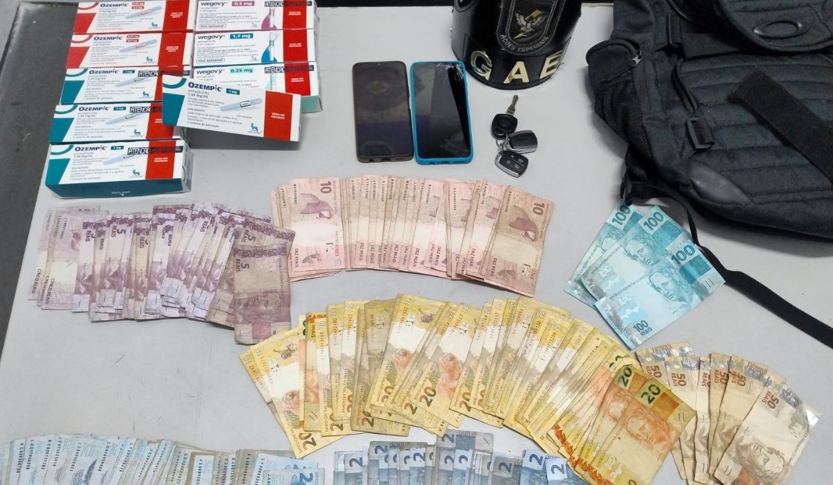 Guarda prende três e recupera Ozempic e Wegovy roubados de farmácia em Campinas