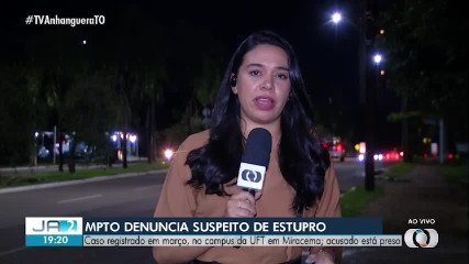 Suspeito de estupro no campus da UFT, em Miracema, é denunciado pelo MP