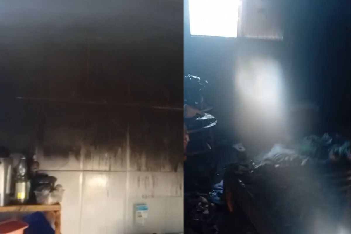 VÍDEO: Incêndio destrói casa em Campo Grande; polícia investiga crime