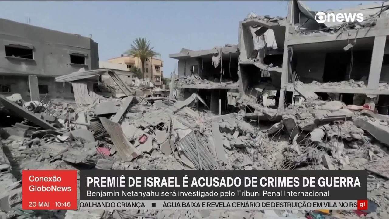 Tribunal Penal Internacional expede mandado de prisão para Netanyahu e líder do Hamas por crimes de guerra 