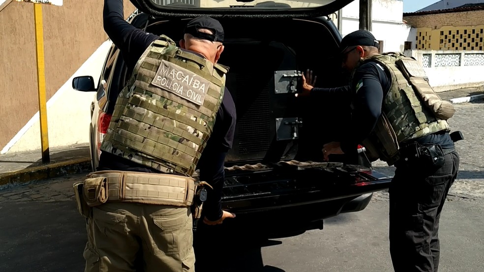 Suspeito foi detido nesta sexta-feira (15) após mandado de prisão preventiva — Foto: Reprodução/Polícia Civil