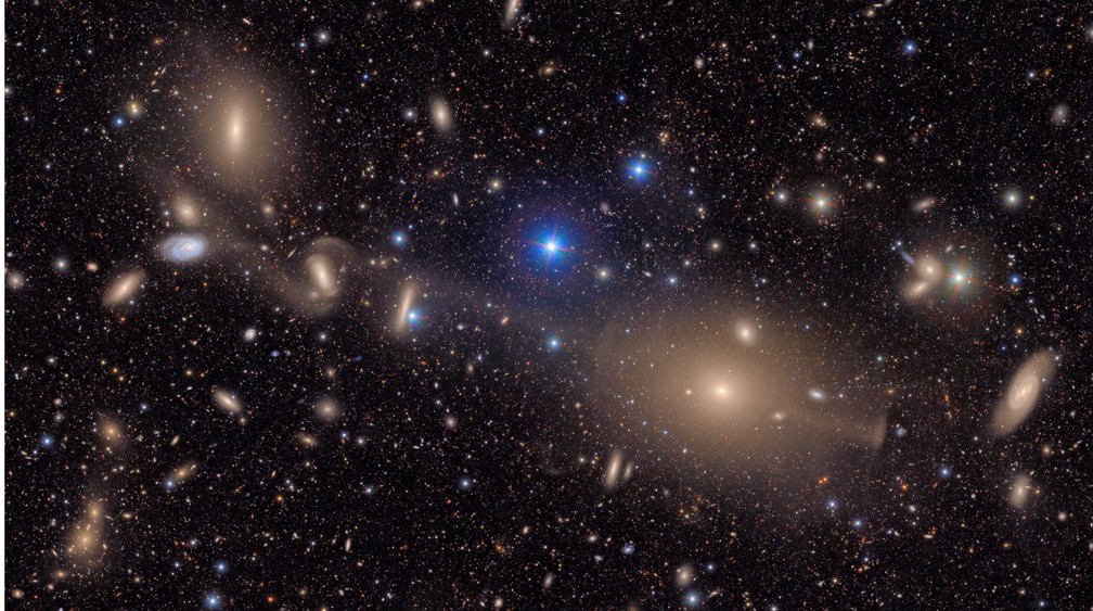 Imagem inédita feita pelo Observatório — Foto: Observatório Vera C. Rubin