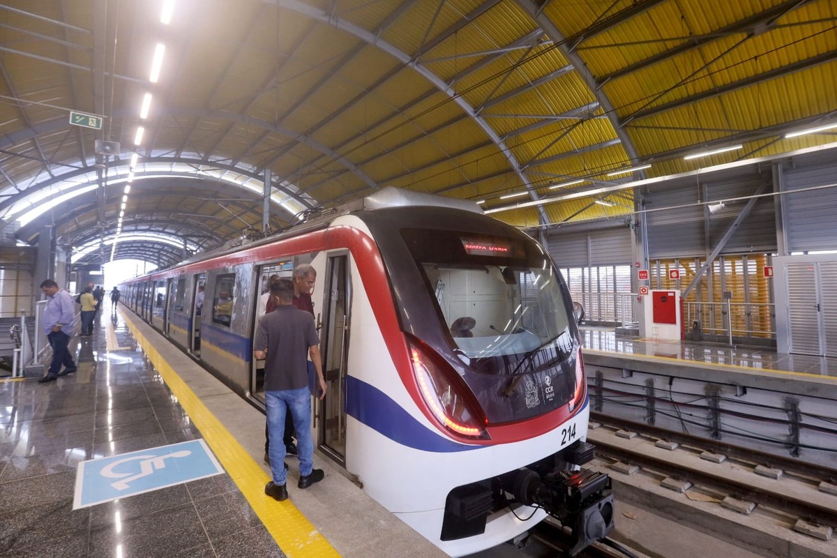 Nova estação do Tramo 3 do metrô é entregue nesta quarta-feira em Salvador