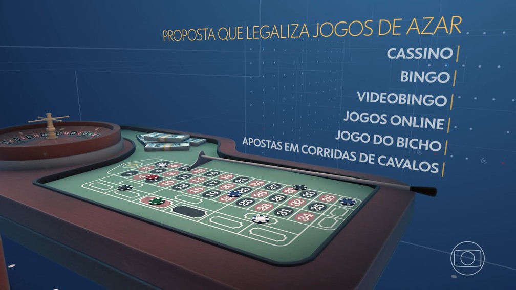 Proposta legaliza vários tipos de jogos de azar — Foto: JN