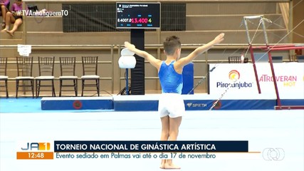 Torneio de ginástica artística começa nesta quarta-feira (13)