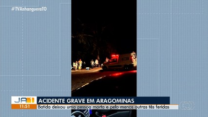 Acidente grave acontece em Aragominas