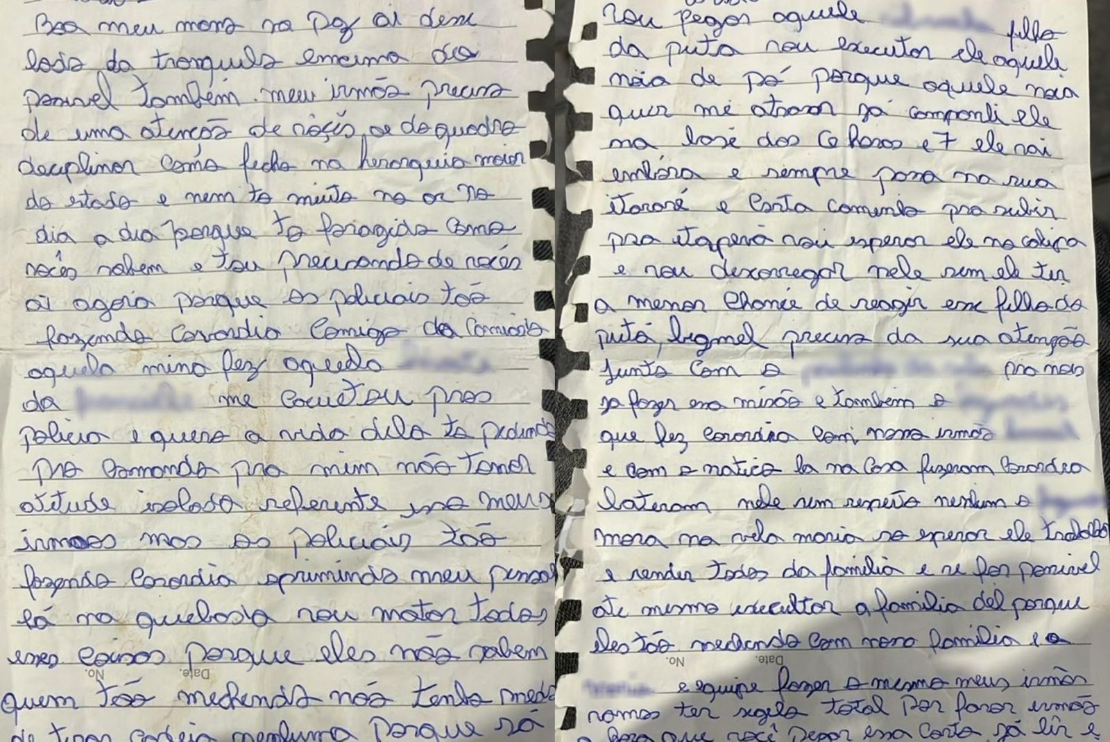 Homem é preso suspeito de enviar cartas a facção criminosa pedindo autorização para matar policiais no interior de SP