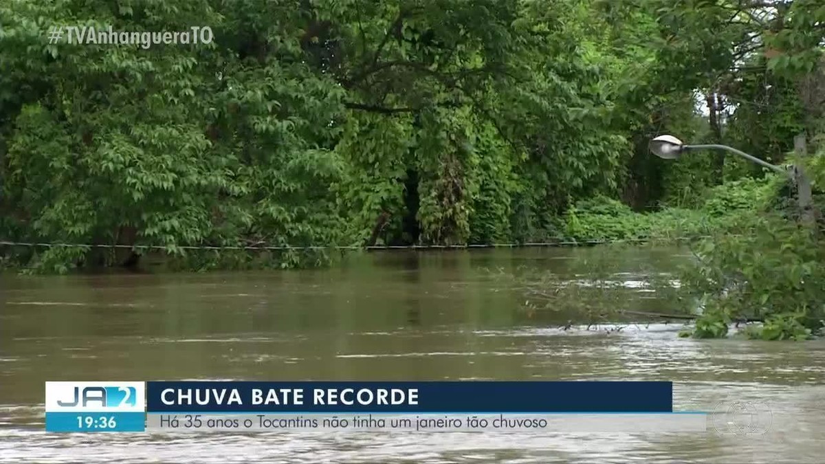 Tocantins tem janeiro mais chuvoso dos últimos 35 anos; mês foi marcado ...