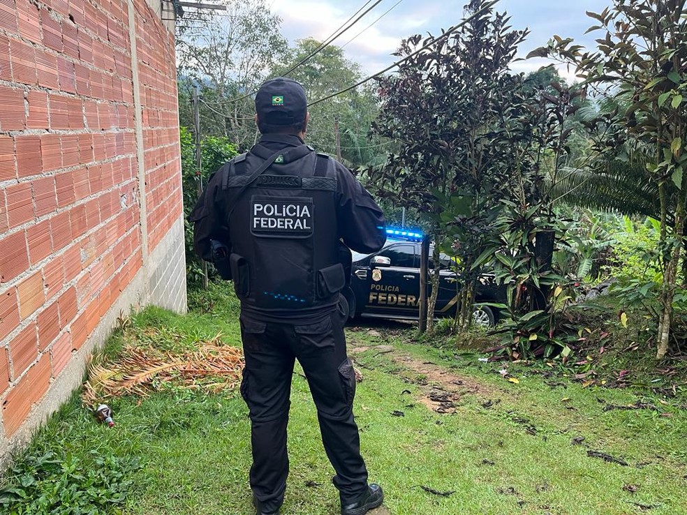 Operação da PF contra abuso e exploração sexual infantil na internet faz busca em Paraty — Foto: Divulgação/Polícia Federal