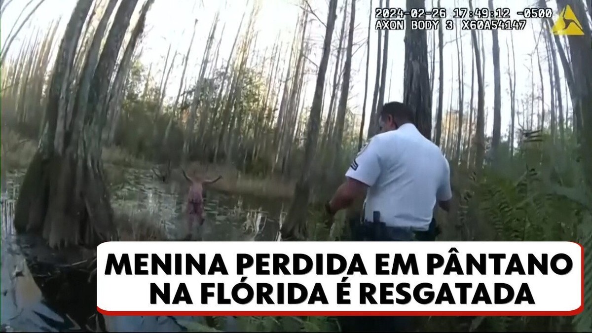 “Hey little girl, let's get you out of the water”: Police rescue 5-year-old girl in swamp who disappeared from her home in the USA;  Video |  world