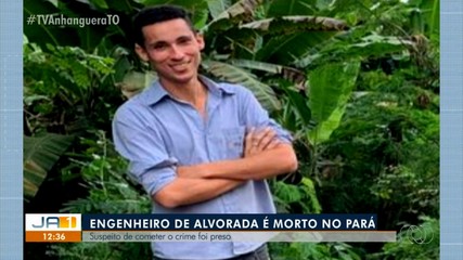 Engenheiro tocantinense é morto no Pará; suspeito de cometer o crime foi preso
