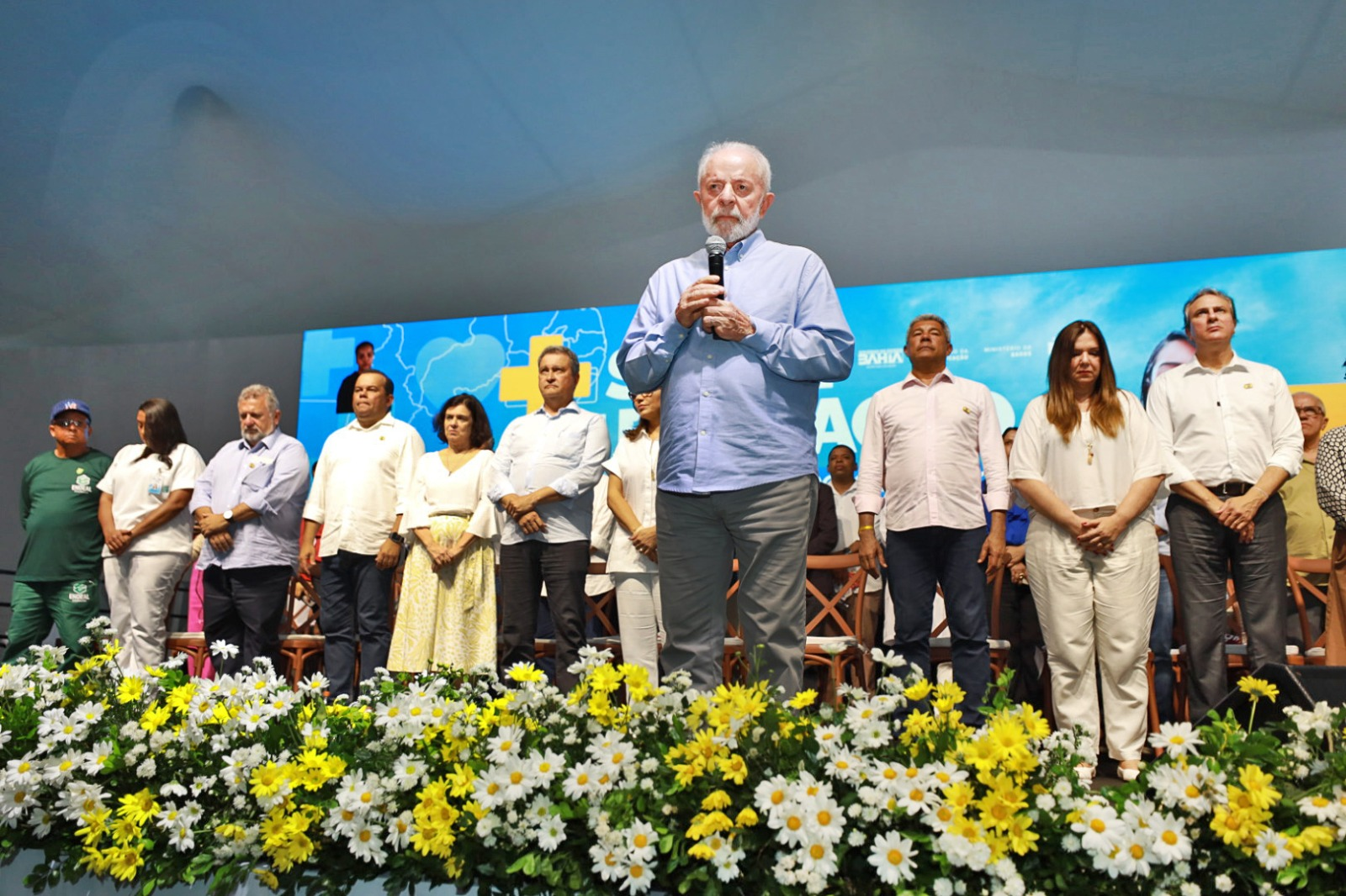 Na Bahia, presidente Lula inaugura hospital e agradece a solidariedade do povo brasileiro pelo apoio ao RS