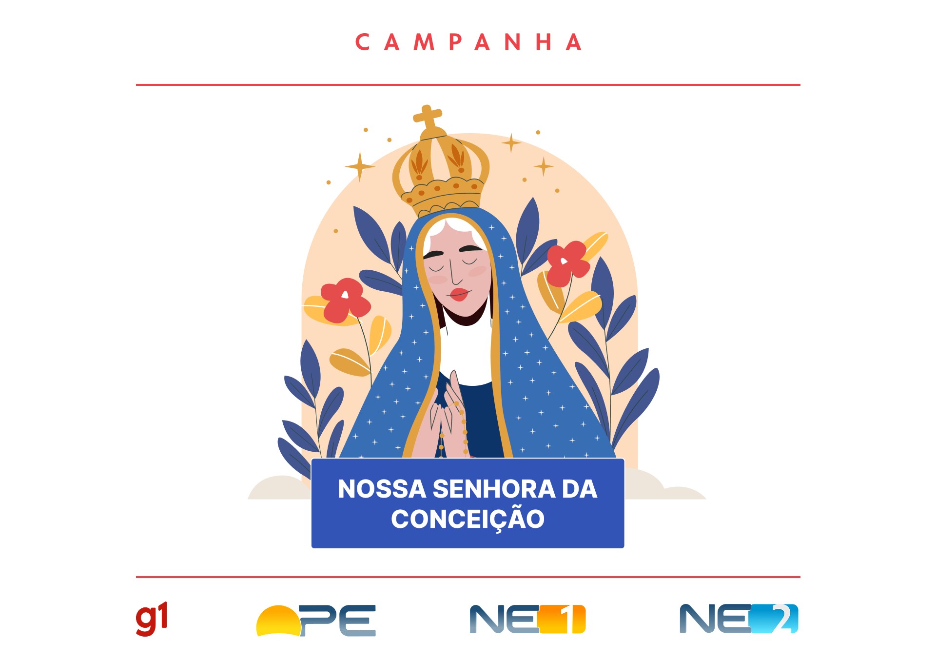 Campanha Nossa Sra. da Conceição: envie uma foto para celebrar a data