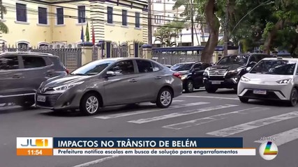 Colégios no centro de Belém são notificados pela prefeitura pelos impactos no trânsito