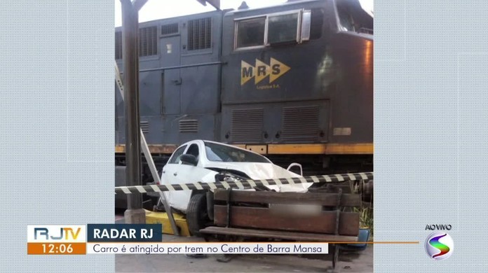 Trem descarrila em Barra Mansa, Sul do Rio e Costa Verde