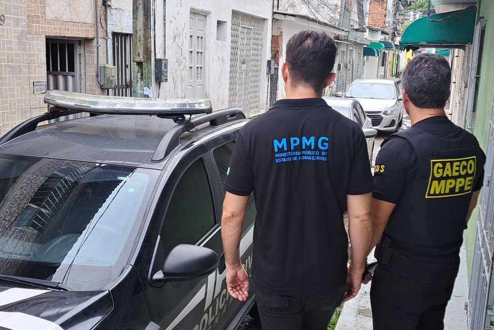 Operação prendeu preventivamente um suspeito em Olinda (PE). — Foto: Divulgação/MPMG