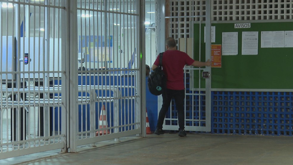 Greve dos professores no DF começou em 2 de junho. — Foto: TV Globo/Reprodução