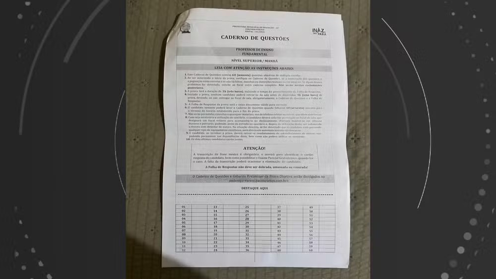MP-AP recomenda que provas do concurso da Prefeitura de Mazagão não sejam corrigidas