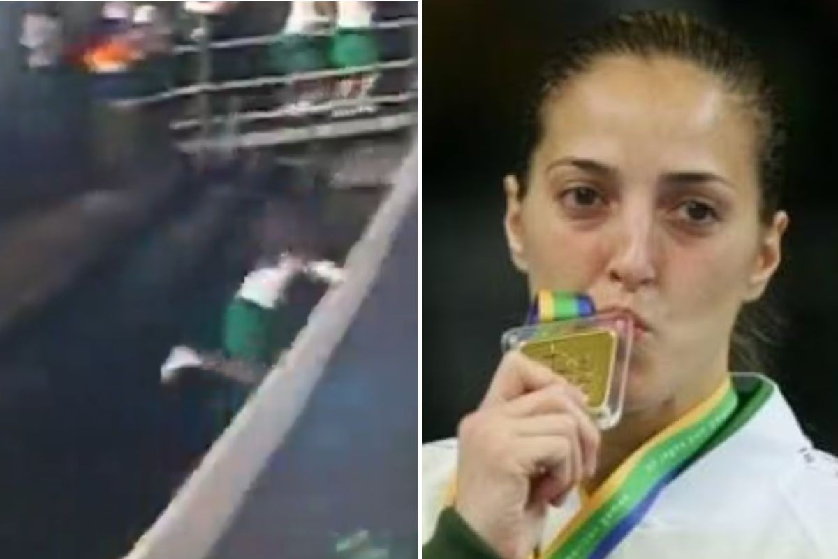Não foi só no futebol: há 19 anos, judoca brasileira caiu no fosso do Maracanã; relembre a cena