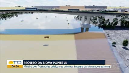 Imagens do projeto para construção de nova ponte entre Tocantins e Maranhão são divulgadas