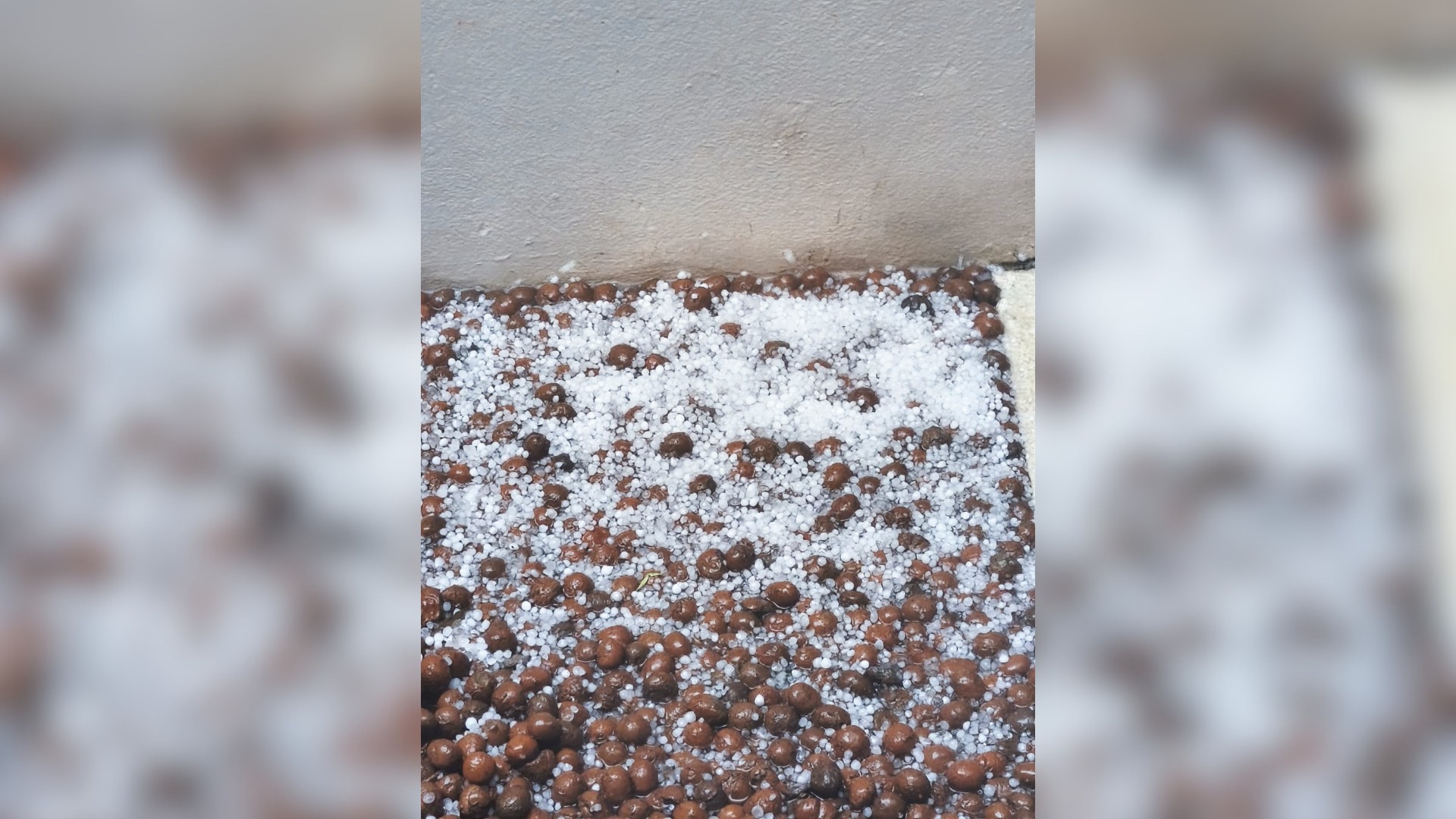 Uberlândia entra em alerta amarelo para risco de tempestade e Monte Alegre de Minas registra chuva de granizo