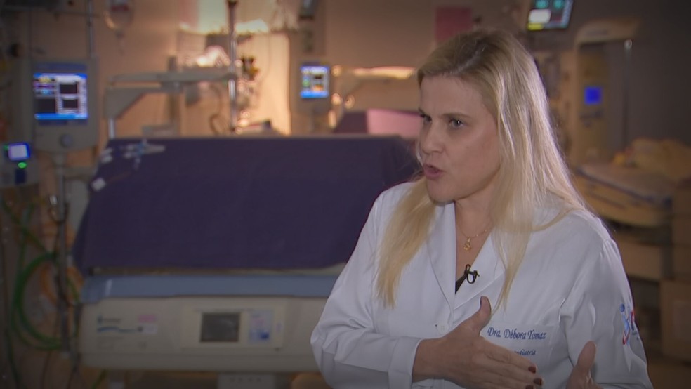 A neuropediatra Débora de Cássia Tomaz — Foto: Reprodução/TV TEM