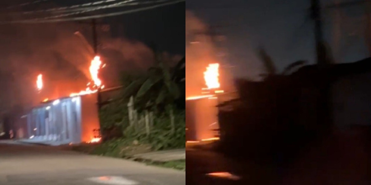 Incêndio atinge pontos comerciais em Castanhal, no Pará