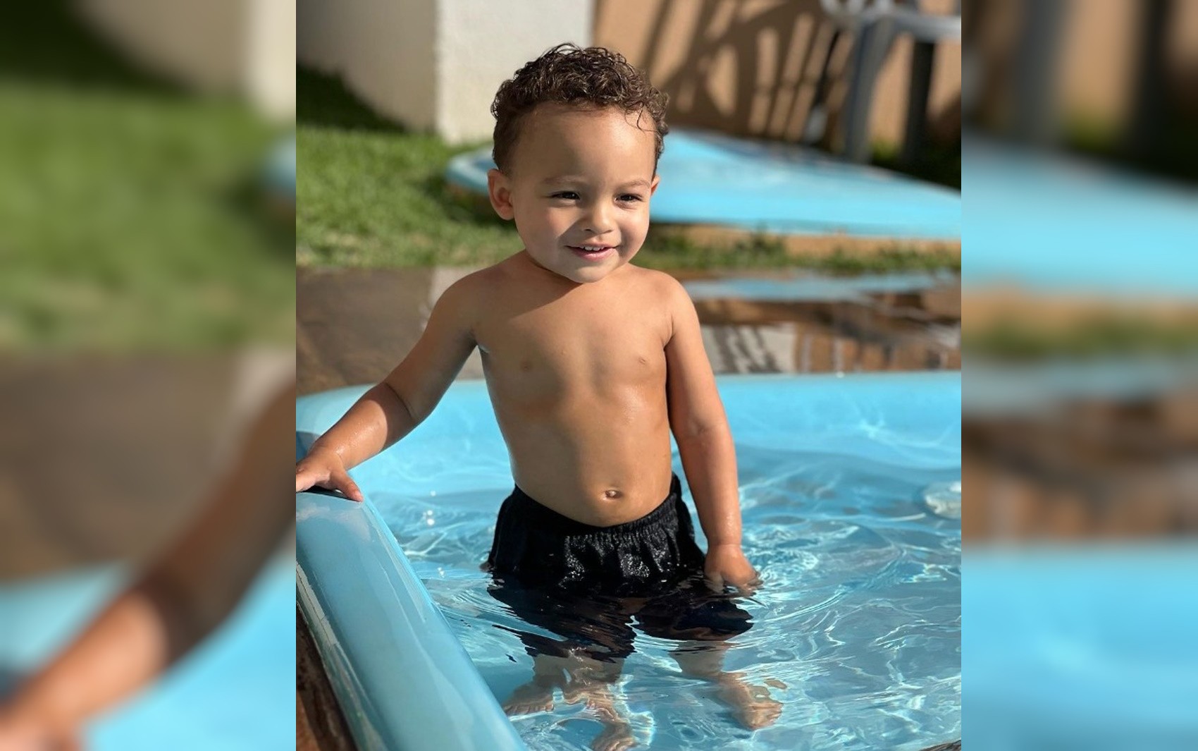 Parente diz que bebê que morreu após pular cercado de proteção e se afogar em piscina era a alegria da família: ‘Mudou minha vida’