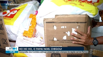 Campanha dos Correios entrega presentes para crianças da região sul da capital