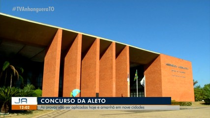 Mais de 30 mil candidatos devem fazer as provas do concurso da Aleto neste fim de semana