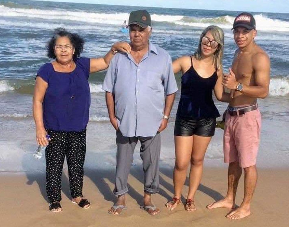 Laura, Olindo, Eulália e Tarcísio morreram em acidente na rodovia que liga Morro do Chapéu a Bonito, na Bahia — Foto: Reprodução/Redes Sociais